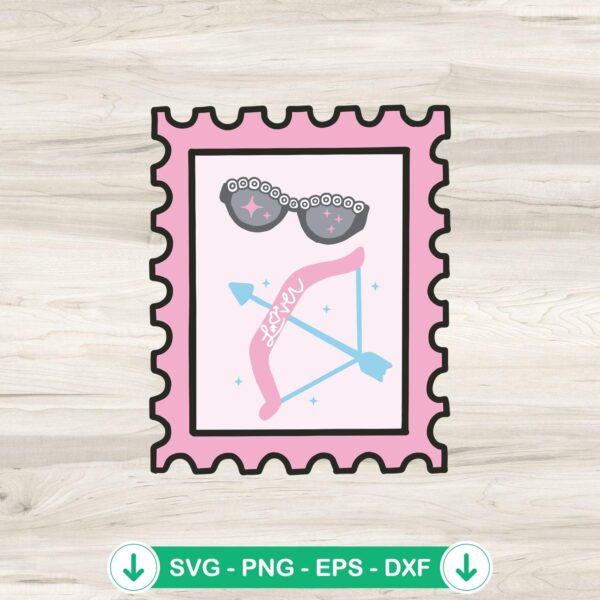 Speak Now Album Stamp svg file for Cricut cutting machine