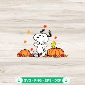 Snoopy Woodstock Halloween SVG file for cutting machines