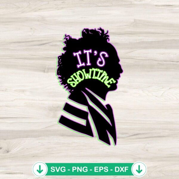 Beetlejuice It’s Showtime svg file for Cricut and cutting file
