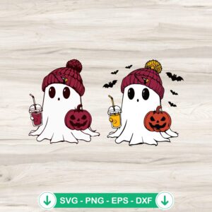 Bougie Ghost NFL beanie hat SVG file for Cricut and cutting machines
