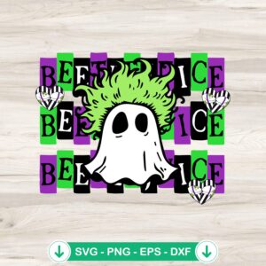 Beetlejuice Baby Ghost SVG file for Cricut cutting machine