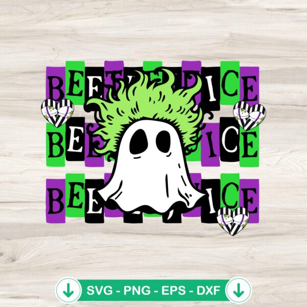 Beetlejuice Baby Ghost SVG file for Cricut cutting machine