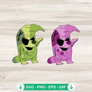 Pink Bluey Oogie Boogie SVG file - Cricut cutting file