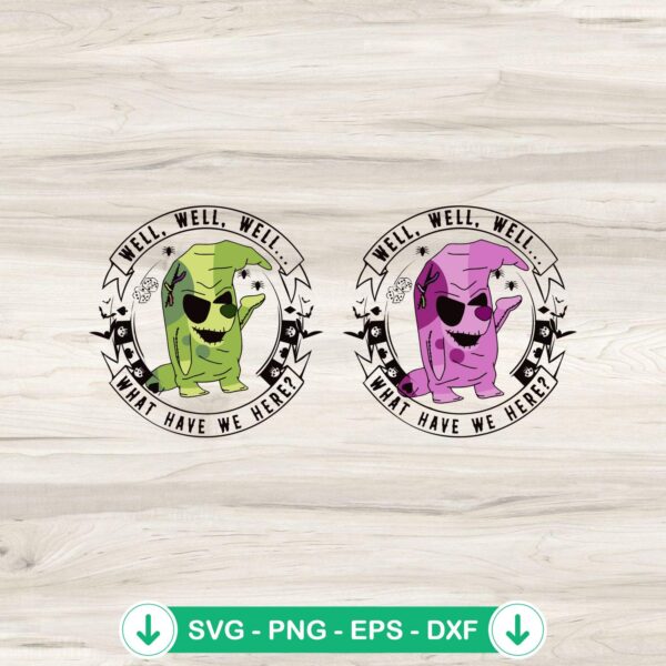 Oogie Boogie SVG file for cutting machines, Nightmare Before Christmas cut file