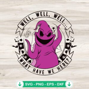 Pink Oogie Boogie SVG file for Halloween, cricut svg cutting file