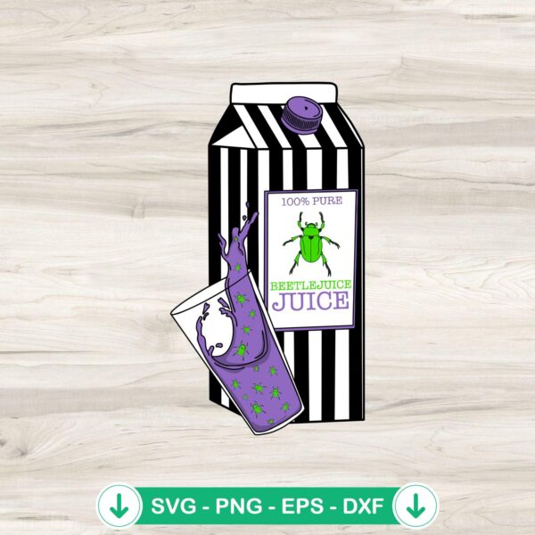 Beetlejuice Juice SVG file, cutting file for Cricut