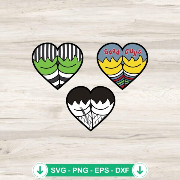Beetlejuice Booty SVG Bundle cutting file for Cricut