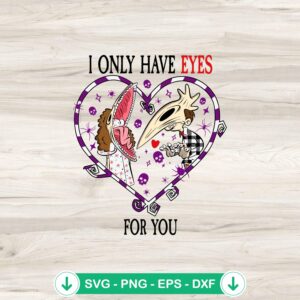 Beetlejuice I Only Have Eyes For You SVG cut file
