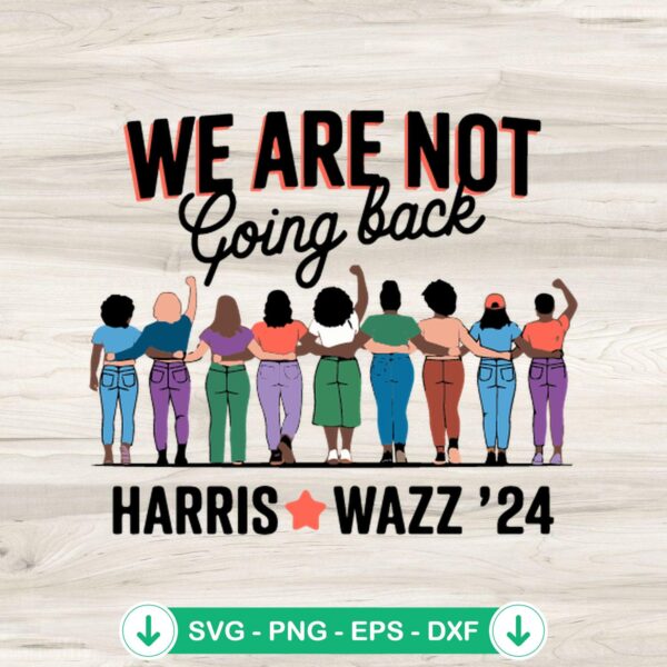 Harris Walz 2024 SVG file for Cricut and DIY projects