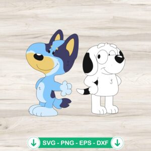 Bluey Snoopy SVG file for Cricut cutting machine