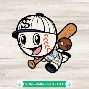 Chicago White Sox Mascot SVG file, cricut cutting file
