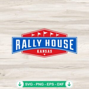 Rally House Kansas City SVG file, cricut svg cutting file