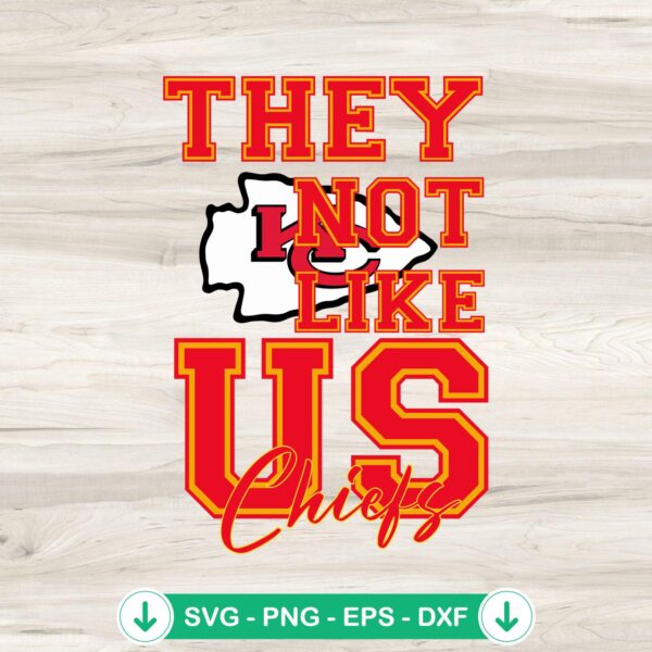 Kansas City Chiefs SVG file for Cricut cutting machine