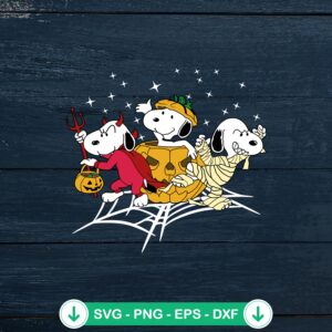 Snoopy Halloween SVG file, Cricut SVG, cutting file