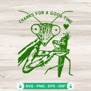 Mantis Eating SVG file for cutting machines, Cricut SVG