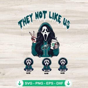 Horror Ghostface Mama SVG file for cutting machines