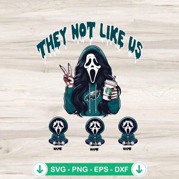 Horror Ghostface Mama SVG file for cutting machines