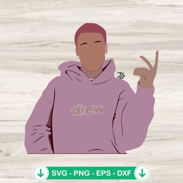 Justin Bieber Yummy SVG file for Cricut and DIY crafts