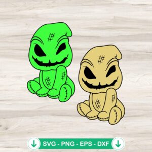 Cute Oogie Boogie SVG file for Halloween, cricut svg cutting file