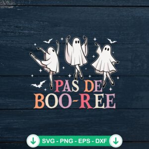 Ghost Ballet Dancer SVG file for Cricut cutting machine