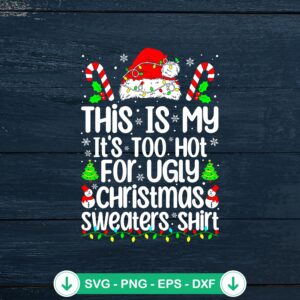 Funny Elf Christmas SVG file for shirt design