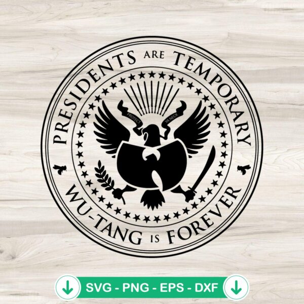 Wutang Is Forever SVG file for Cricut cutting machine