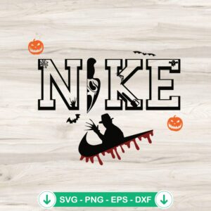 Nike Horror Freddy Krueger SVG file for cutting machines