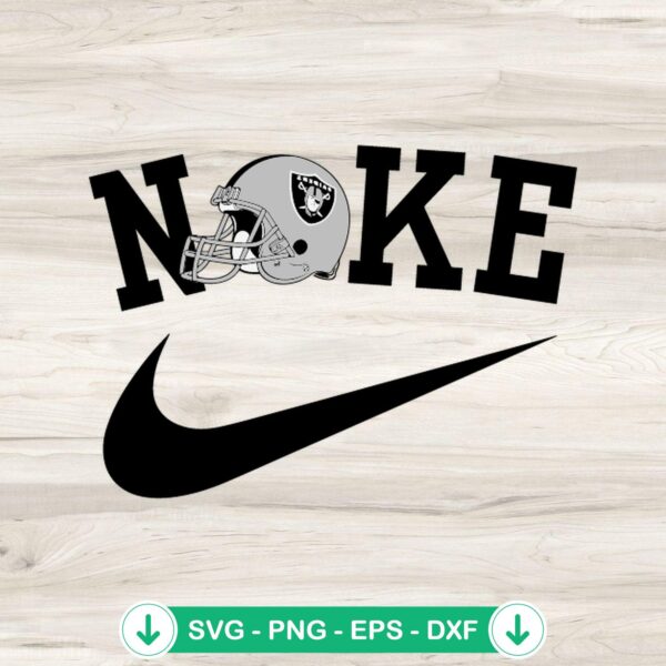 Las Vegas Raiders Nike logo svg file for cricut cutting file