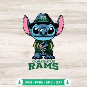 Colorado State Rams Stitch SVG file for Cricut cutting machine