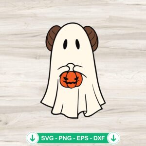 Star Wars Princess Leia Ghost SVG file for cricut