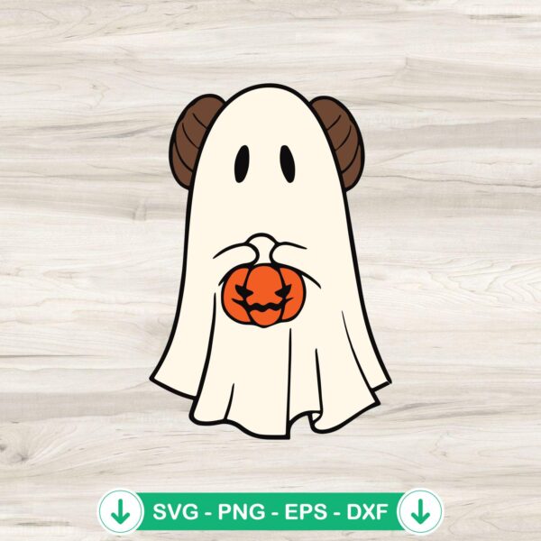 Star Wars Princess Leia Ghost SVG file for cricut