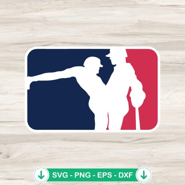 Dodgers Bump Logo SVG file for 2024 World Series, cricut svg