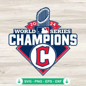Cleveland Guardians World Series 2024 SVG file, cricut svg cut file