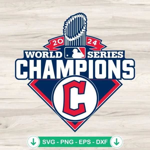 Cleveland Guardians World Series 2024 SVG file, cricut svg cut file