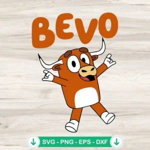 Bevo Longhorn Bull SVG file for Cricut cutting machine