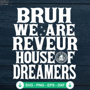 Bruh We Are REVEUR SVG file for cutting machines