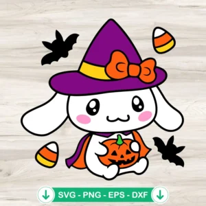 Cinnamoroll Sanrio Halloween SVG file for cutting machine
