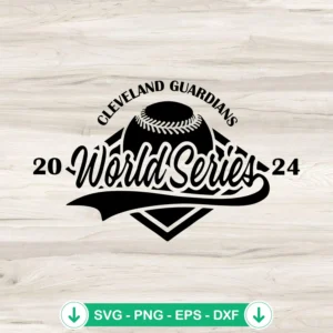 Cleveland Guardians 2024 SVG file for Cricut and Silhouette