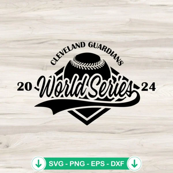 Cleveland Guardians 2024 SVG file for Cricut and Silhouette