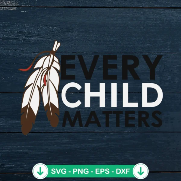 Every Child Matters SVG file for Cricut and DIY projects