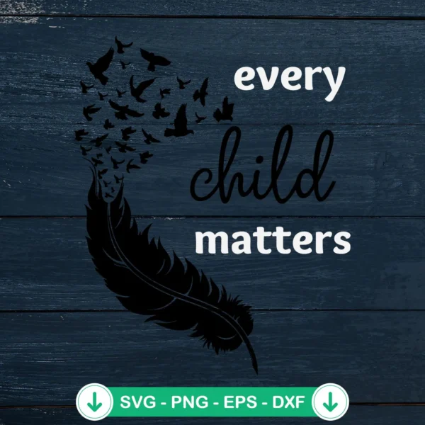 Feather Flying Birds SVG file for Cricut cutting machine