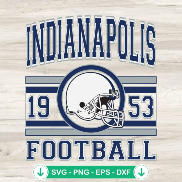 Indianapolis Colts SVG file for Cricut, cutting file