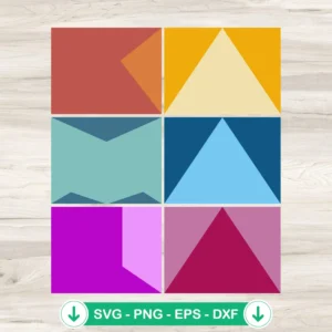 KAMALA Quilted SVG file for Cricut cutting projects