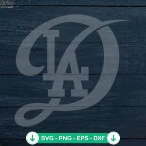 LA City Connect Logo SVG file for Cricut cutting machine