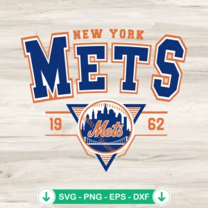 New York Mets 1962 svg file for cricut, cutting file