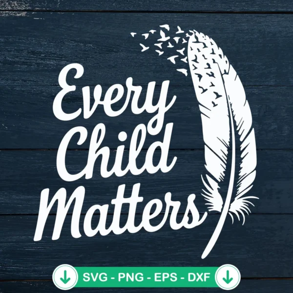 Every Child Matters SVG file for Orange Day 2024, cricut svg cutting file