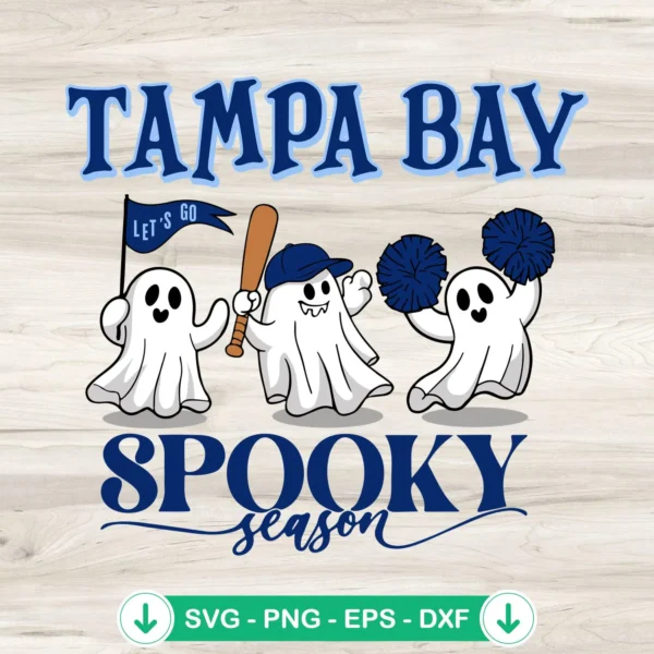Tampa Bay Rays Halloween SVG file, cricut svg cut file