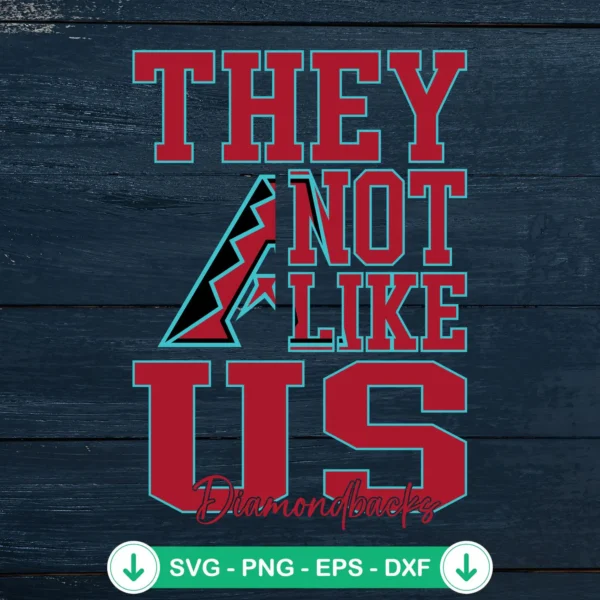 Arizona Diamondbacks SVG file for Cricut, cut file
