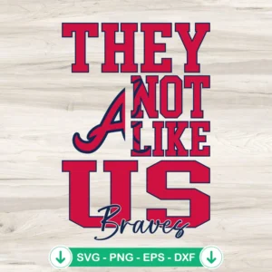Atlanta Braves SVG file for cutting machines, Cricut SVG