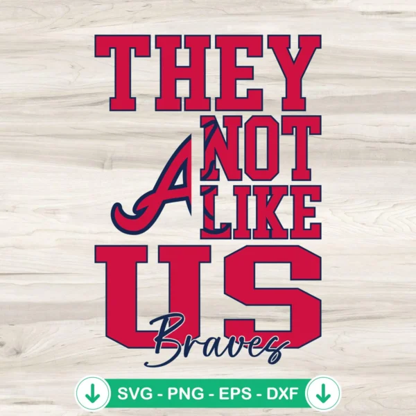 Atlanta Braves SVG file for cutting machines, Cricut SVG